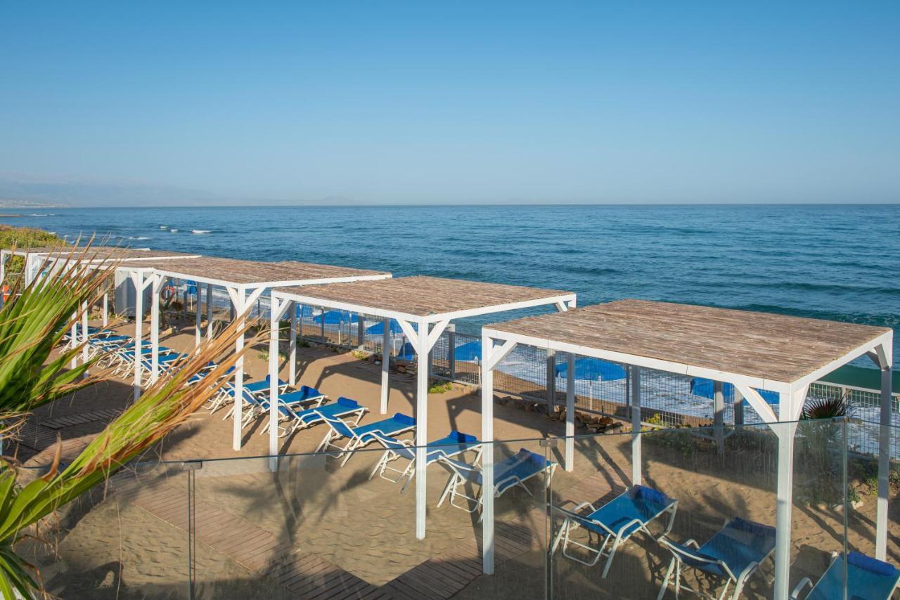 Rethymno Mare & Water Park Hotel Skaleta Bagian luar foto