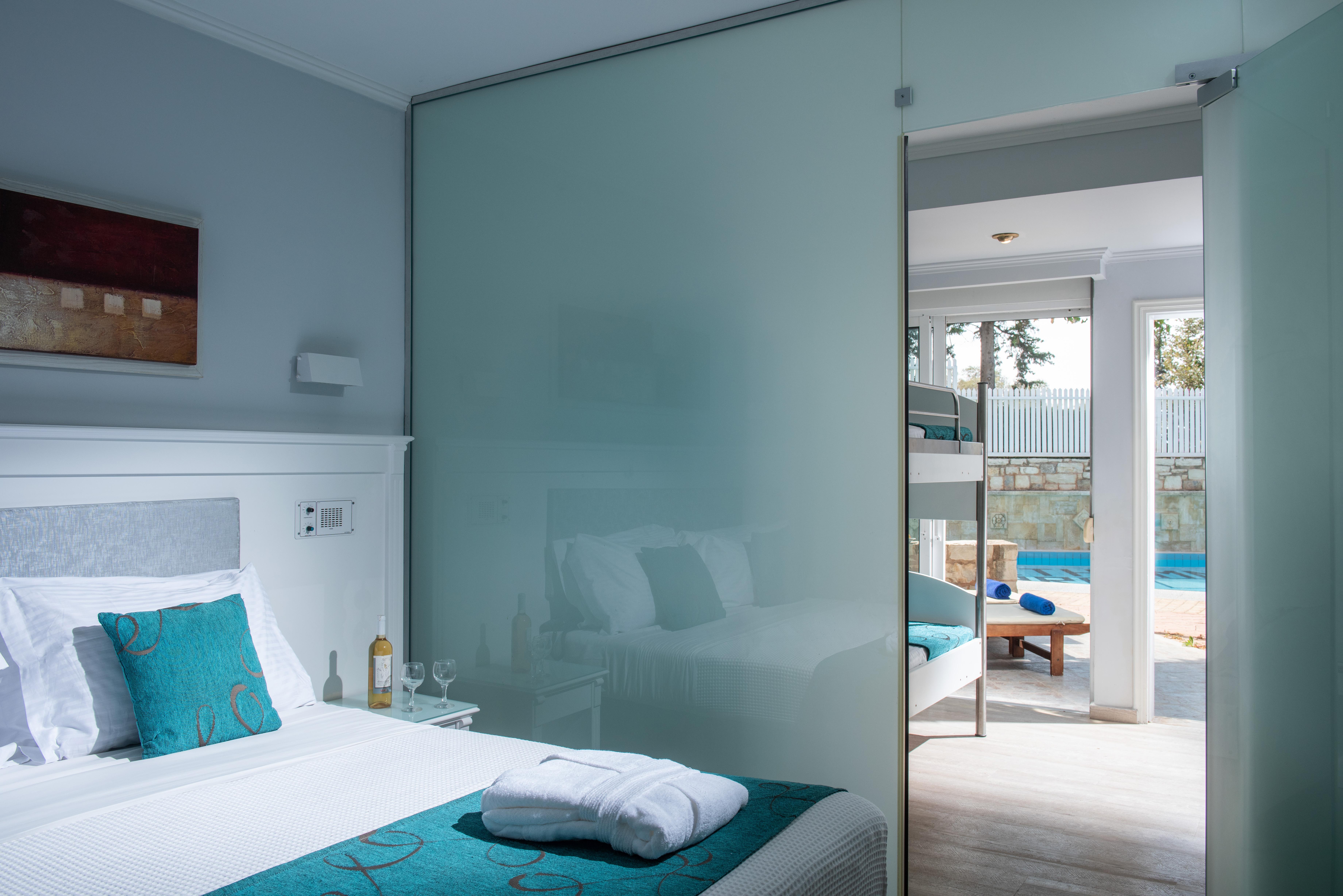 Rethymno Mare & Water Park Hotel Skaleta Bagian luar foto