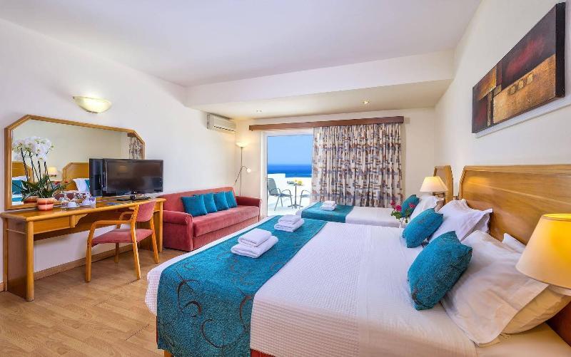 Rethymno Mare & Water Park Hotel Skaleta Bagian luar foto